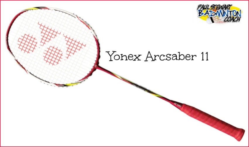 Yonex ARCSABER 11 Badminton Racket Red White Racquet String 3UG5 Lee Yong-Dae 