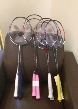 Victor rackets Ready For Collection Day 3