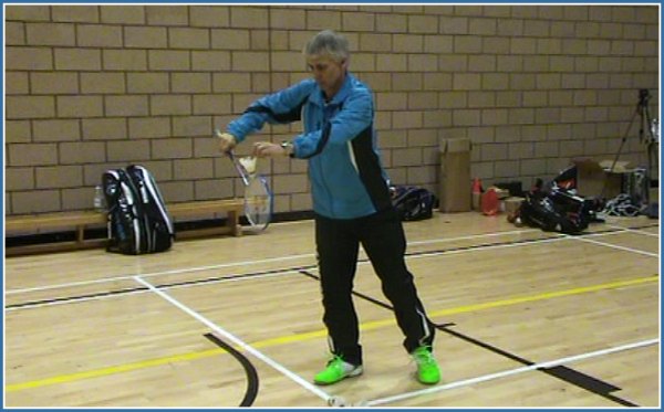 Flick Serve In Badminton