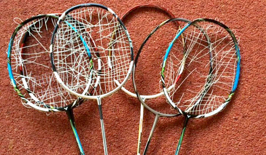 restring badminton racket