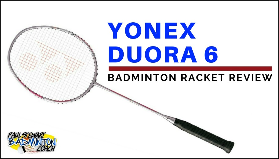 4UG5 Choice of String & Tension Genuine Yonex Duora 6 Duo6 Badminton Racquet 