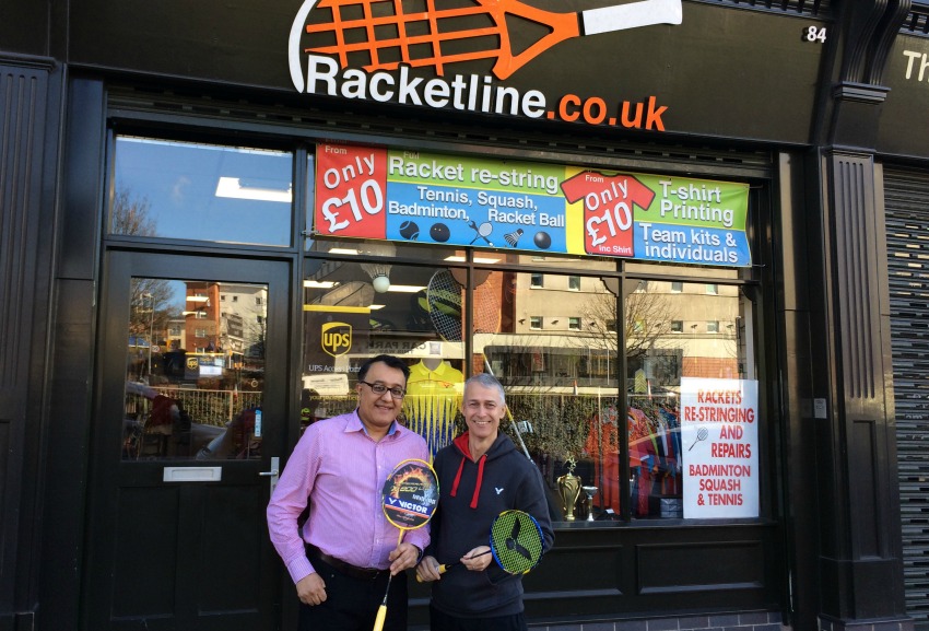 Racketline Shop Front