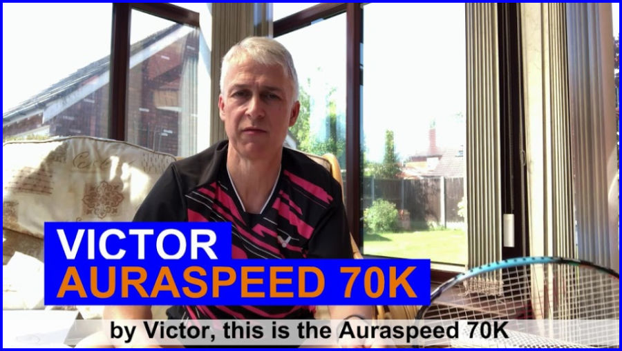Victor Auraspeed 70K Badminton Racket