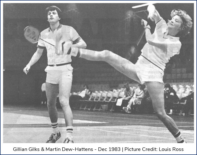 Gillian Gilks & Martin Dew-Hattens Dec 1983